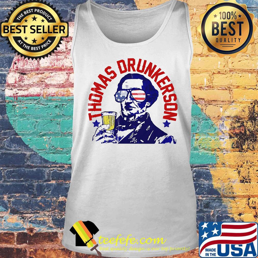Thomas drunkerson drunk america 4th of july independence day s Tank top Thomas drunkerson drunk america 4th of july independence day s Tank top