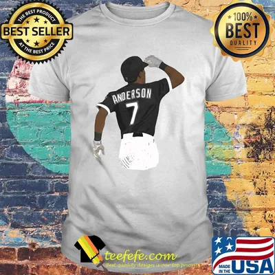 Tim anderson 7 chicago white sox baseball team shirt