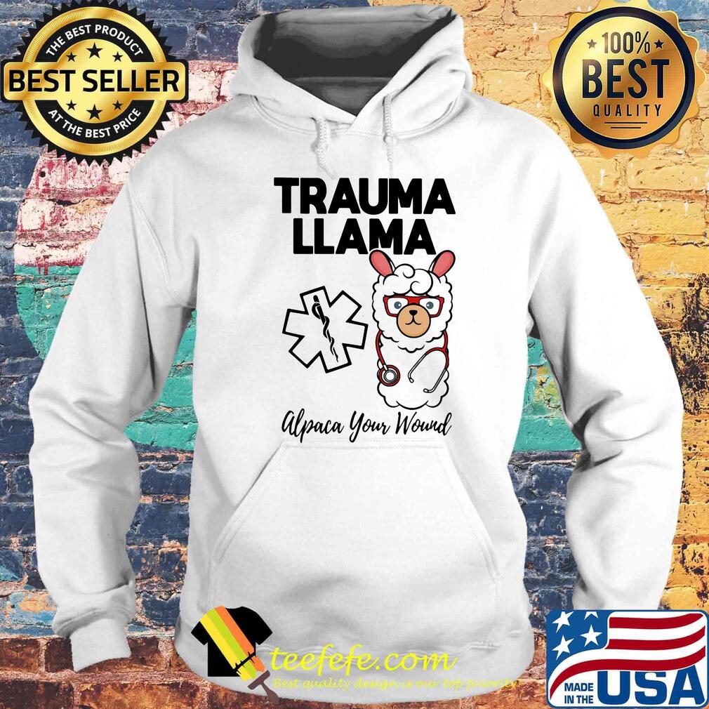 Trauma Llâm Alpaca Your Wound Media Logo Lamb Ear Piece Shirt Hoodie Trauma Llâm Alpaca Your Wound Media Logo Lamb Ear Piece Shirt Hoodie