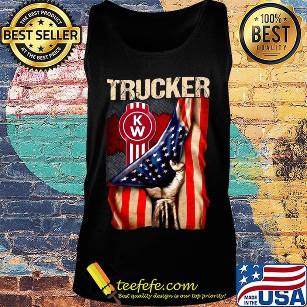 Trucker KW American flag s Tank top Trucker KW American flag s Tank top