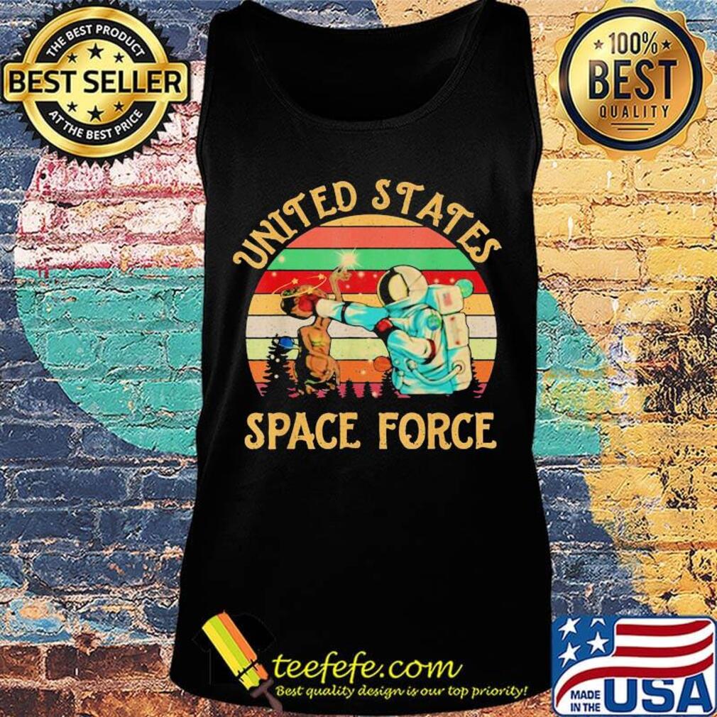 UFO boxing alien united states space force vintage retro s Tank top UFO boxing alien united states space force vintage retro s Tank top