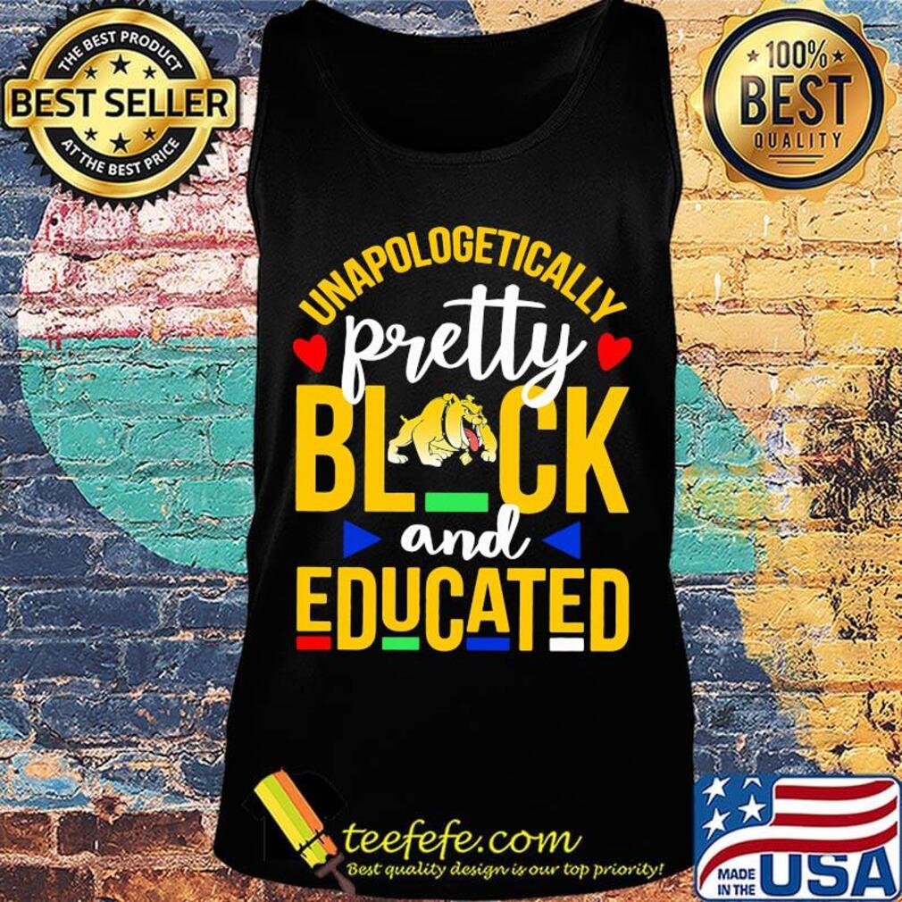 Unapologetically pretty black and educated bowie state university heart styles 90's s Tank top Unapologetically pretty black and educated bowie state university heart styles 90's s Tank top