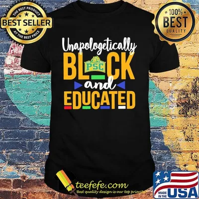 Unapologetically pretty black and educated panther scholarship club styles 90's shirt