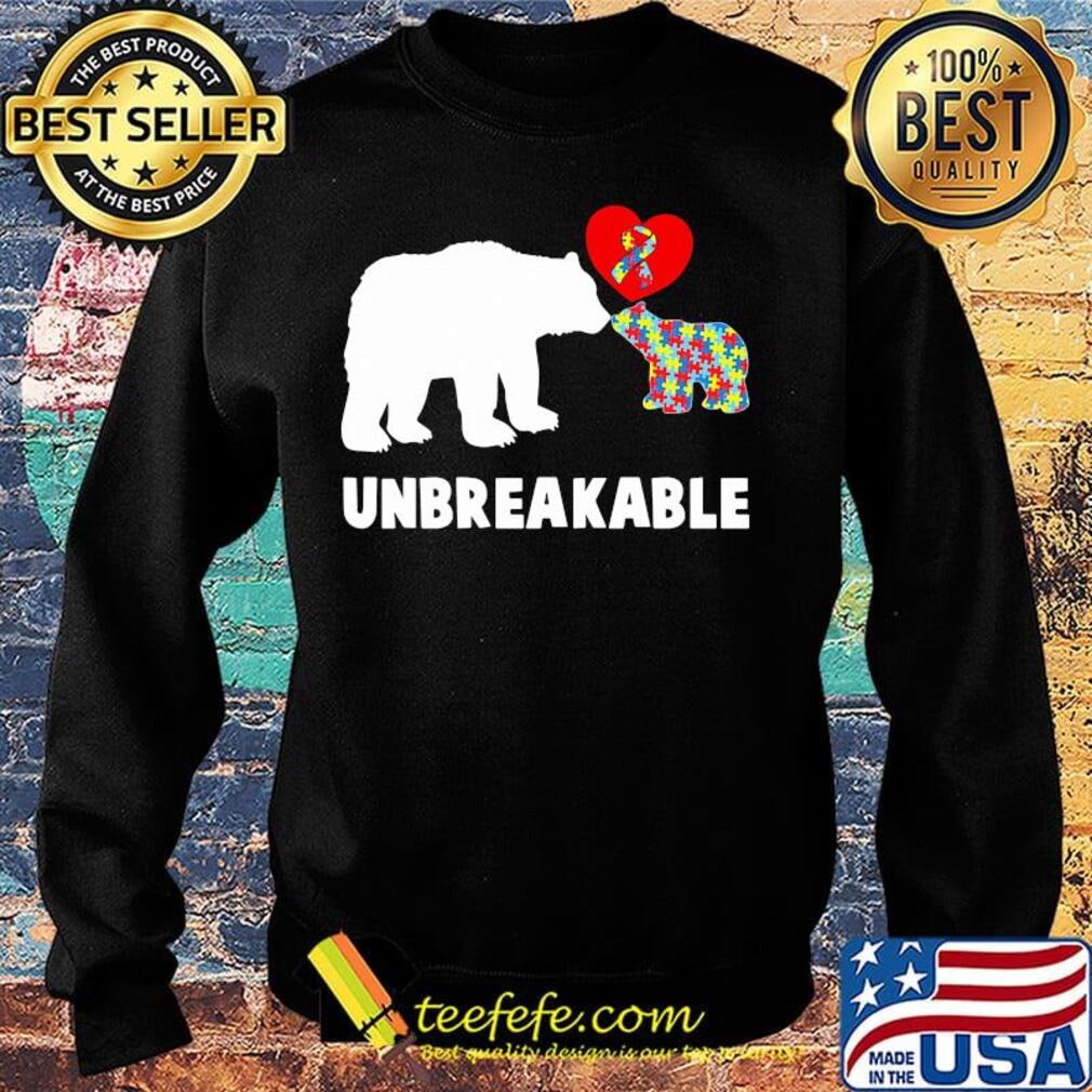 Unbreakable bear autism awareness heart s Sweater Unbreakable bear autism awareness heart s Sweater