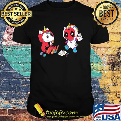 Unicorn and spiderman playing game together shirt