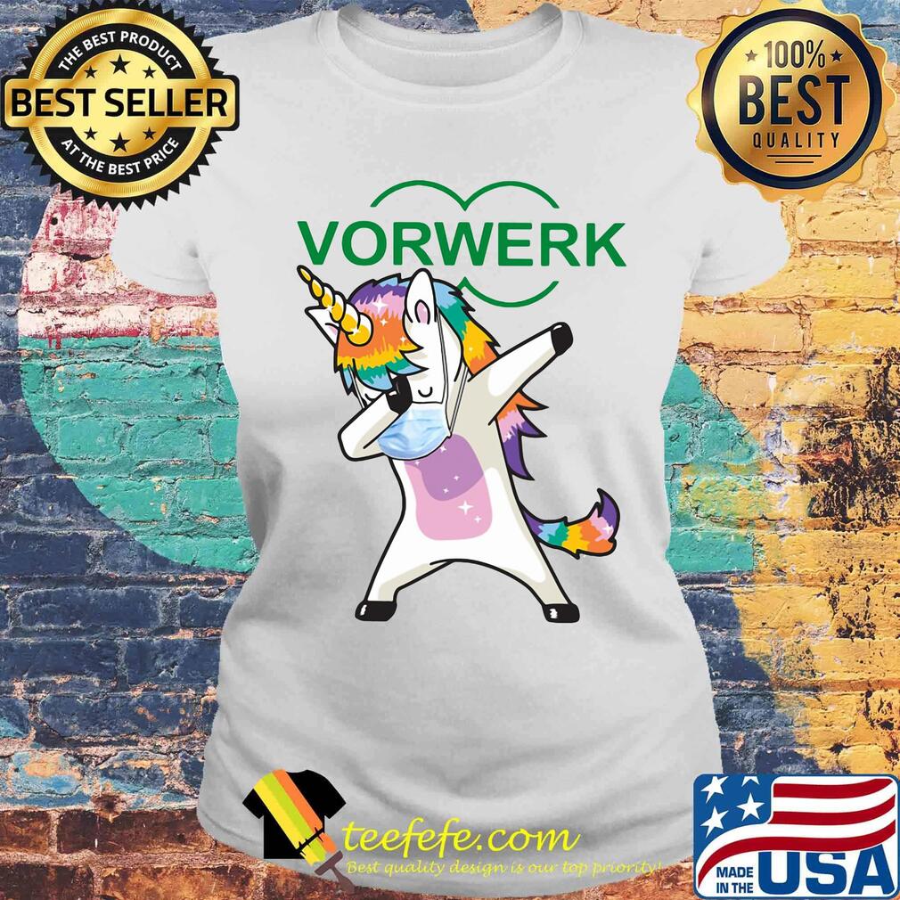 Unicorn wear mask vorwerk logo s Laides tee Unicorn wear mask vorwerk logo s Laides tee