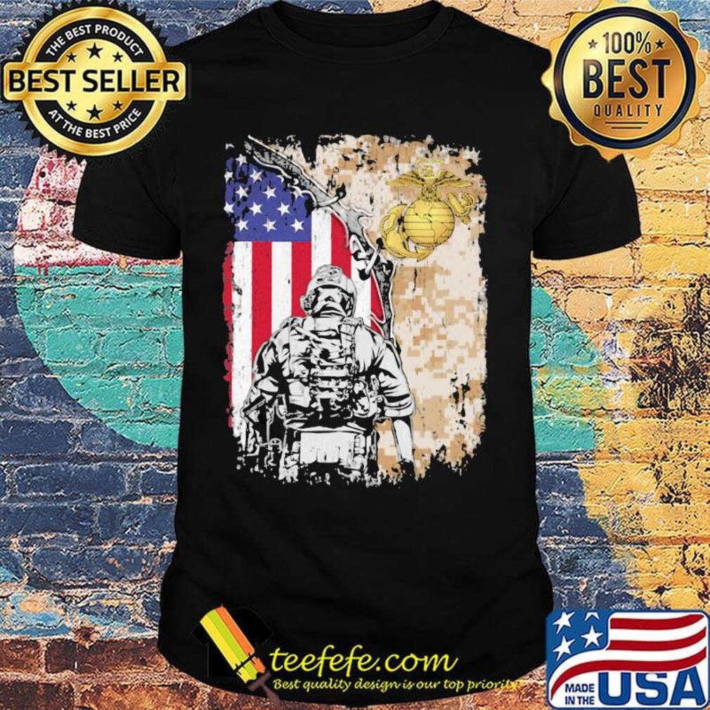 United State Marine Corps American flag veteran Independence day shirt United State Marine Corps American flag veteran Independence day shirt