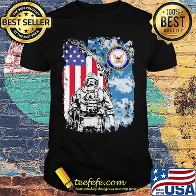 United Stated Navy American flag veteran Independence day shirt