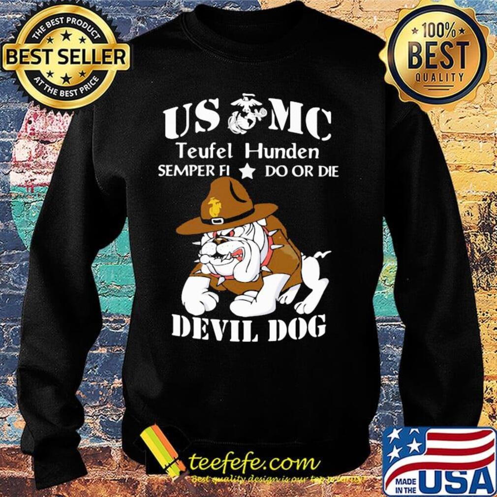 US MC teufel hunden semper fi do or die Devil dog s Sweater US MC teufel hunden semper fi do or die Devil dog s Sweater