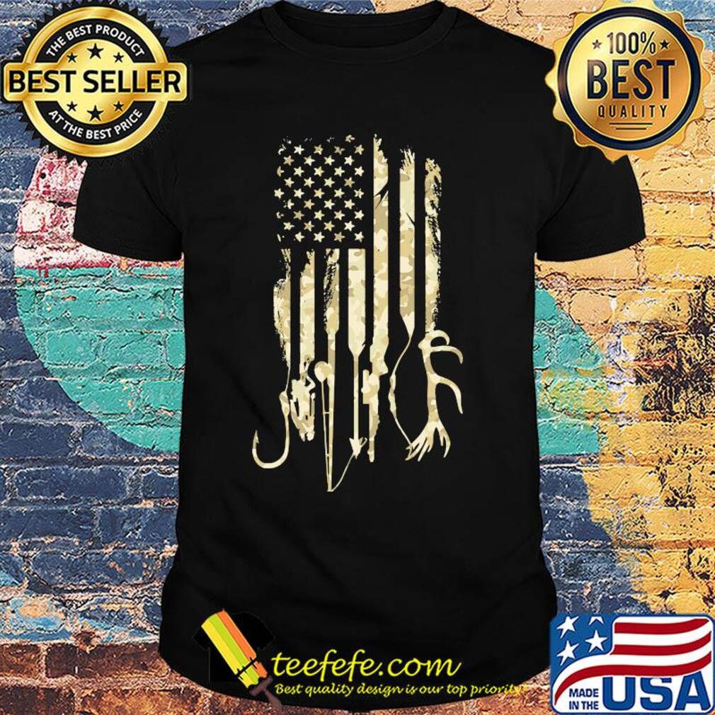 Veteran american flag independence day shirt