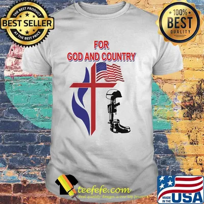 Veteran for god and country american flag independence day shirt