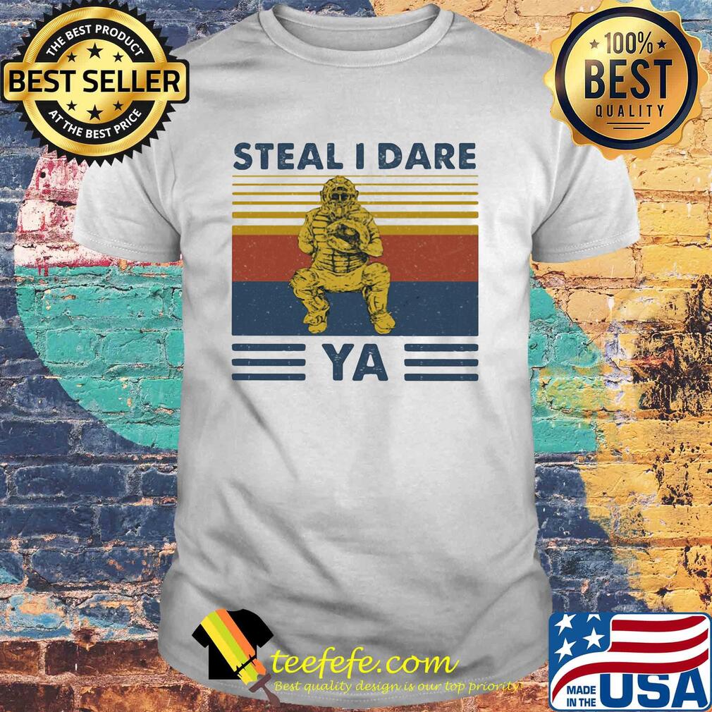 Veteran steal i dare ya vintage retro shirt