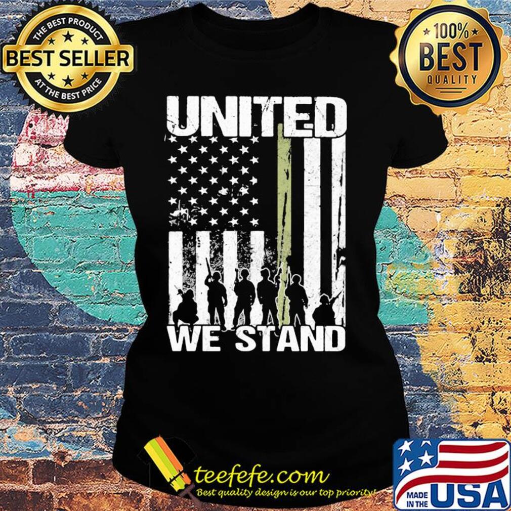 Veteran united we stand american flag independence day s Ladies tee Veteran united we stand american flag independence day s Ladies tee