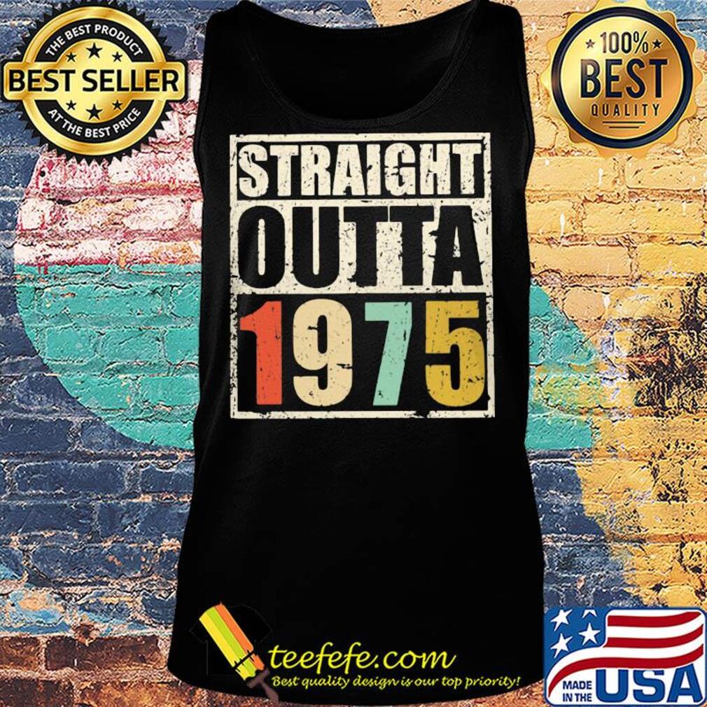 Vintage straight outta 1975 s Tank top Vintage straight outta 1975 s Tank top