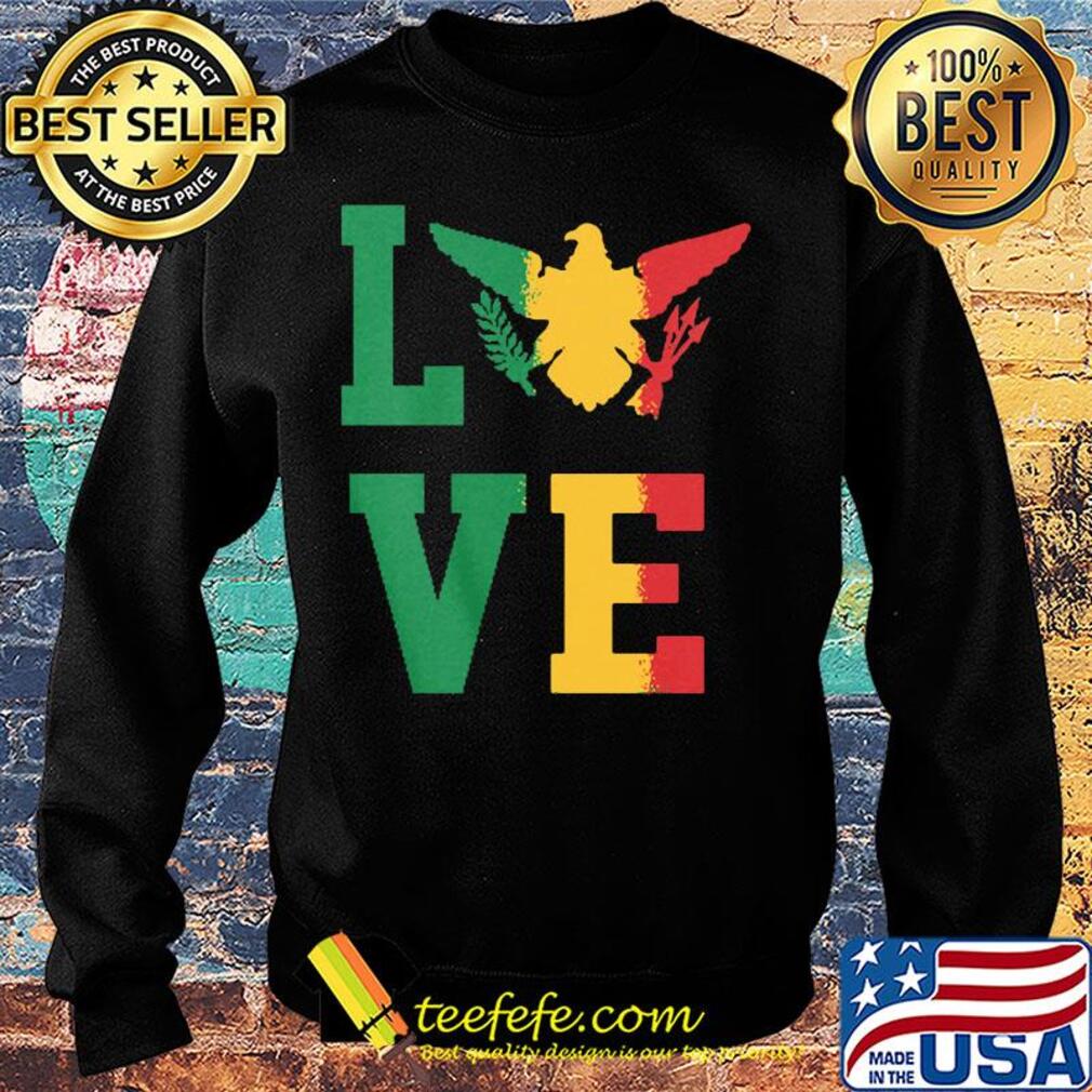Virgin Island flag love s Sweater Virgin Island flag love s Sweater