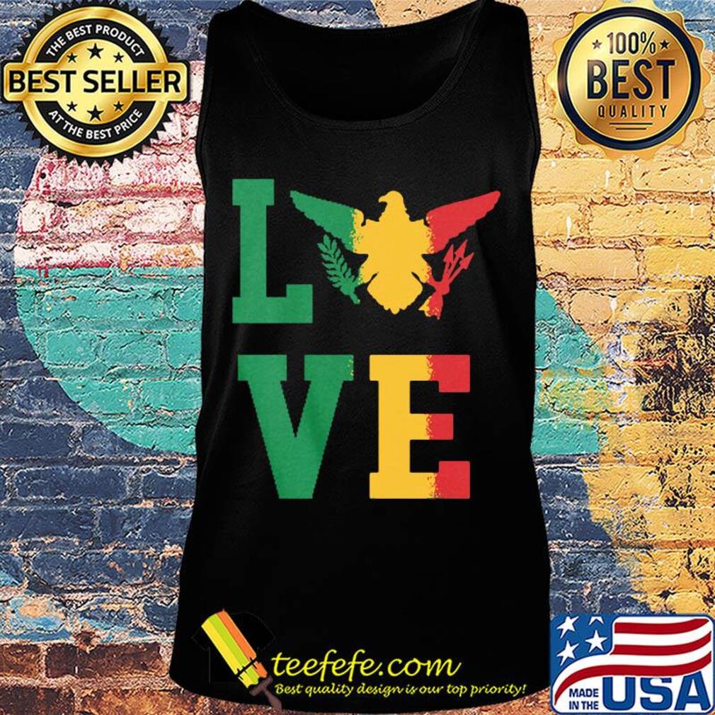 Virgin Island flag love s Tank top Virgin Island flag love s Tank top