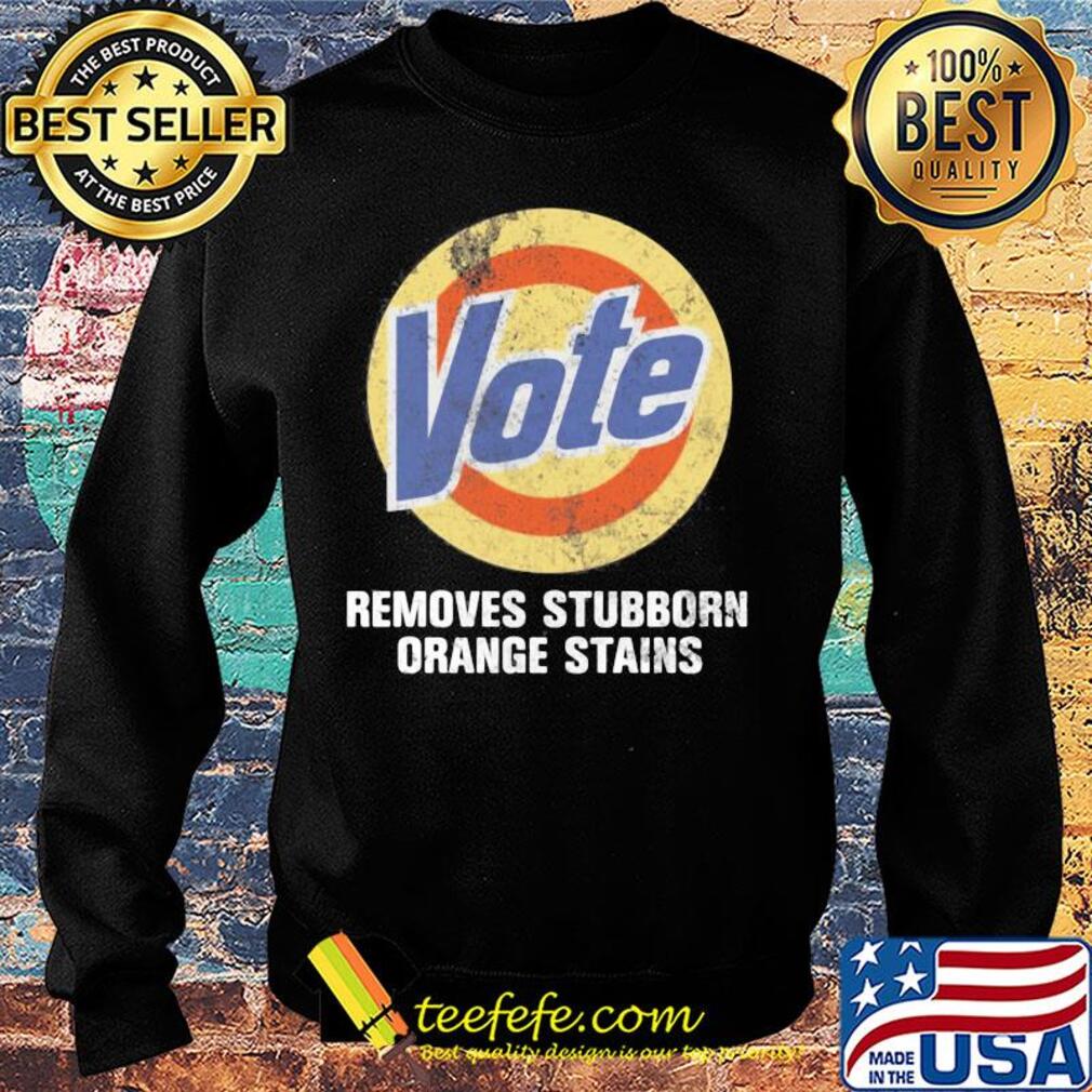 Vote removes stubborn orange stains logo s Sweater Vote removes stubborn orange stains logo s Sweater