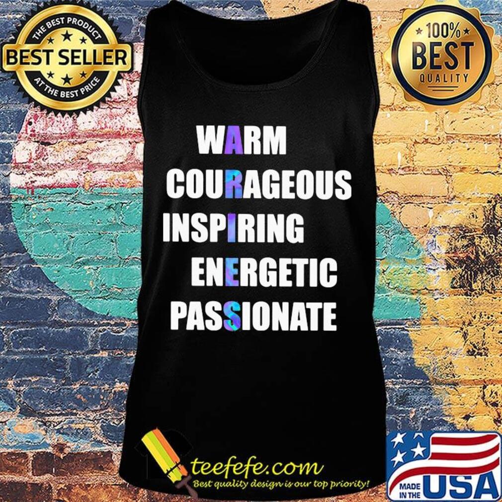 Warm Courageous Inspiring Energetic Passionate Aries Name Shirt Tank top Warm Courageous Inspiring Energetic Passionate Aries Name Shirt Tank top