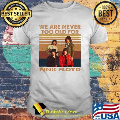 We are never too old for pink floyd vintage retro shirt