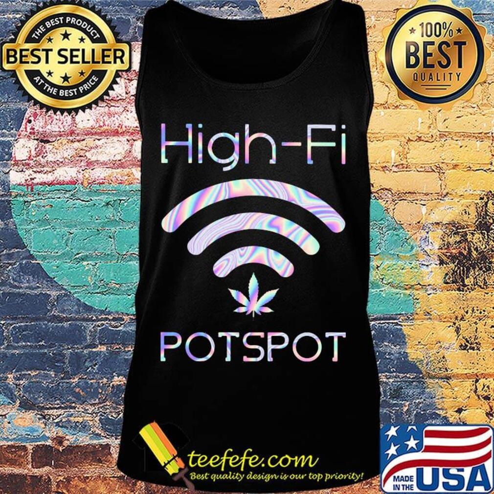 Weed high-fi potspot colors s Tank top Weed high-fi potspot colors s Tank top
