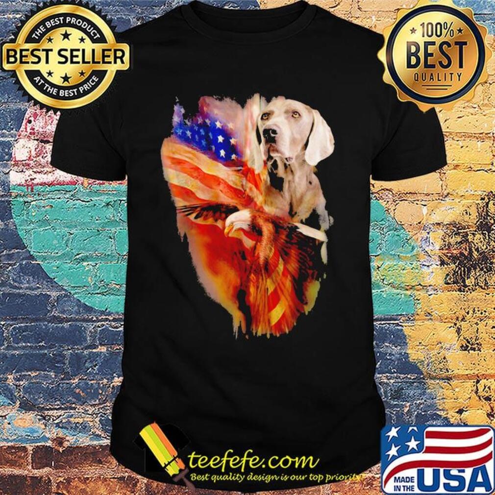 Weimaraner American Wings Independence Day Shirt Weimaraner American Wings Independence Day Shirt