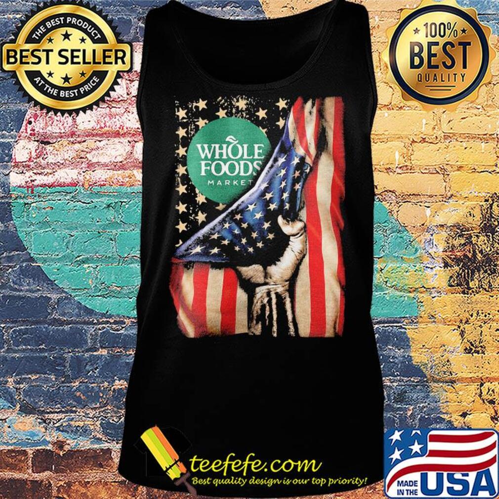 Whole foods market american flag happy independence day s Tank top Whole foods market american flag happy independence day s Tank top