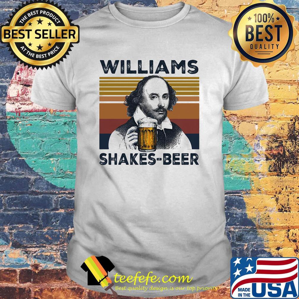 William shakespeare beer vintage retro shirt William shakespeare beer vintage retro shirt