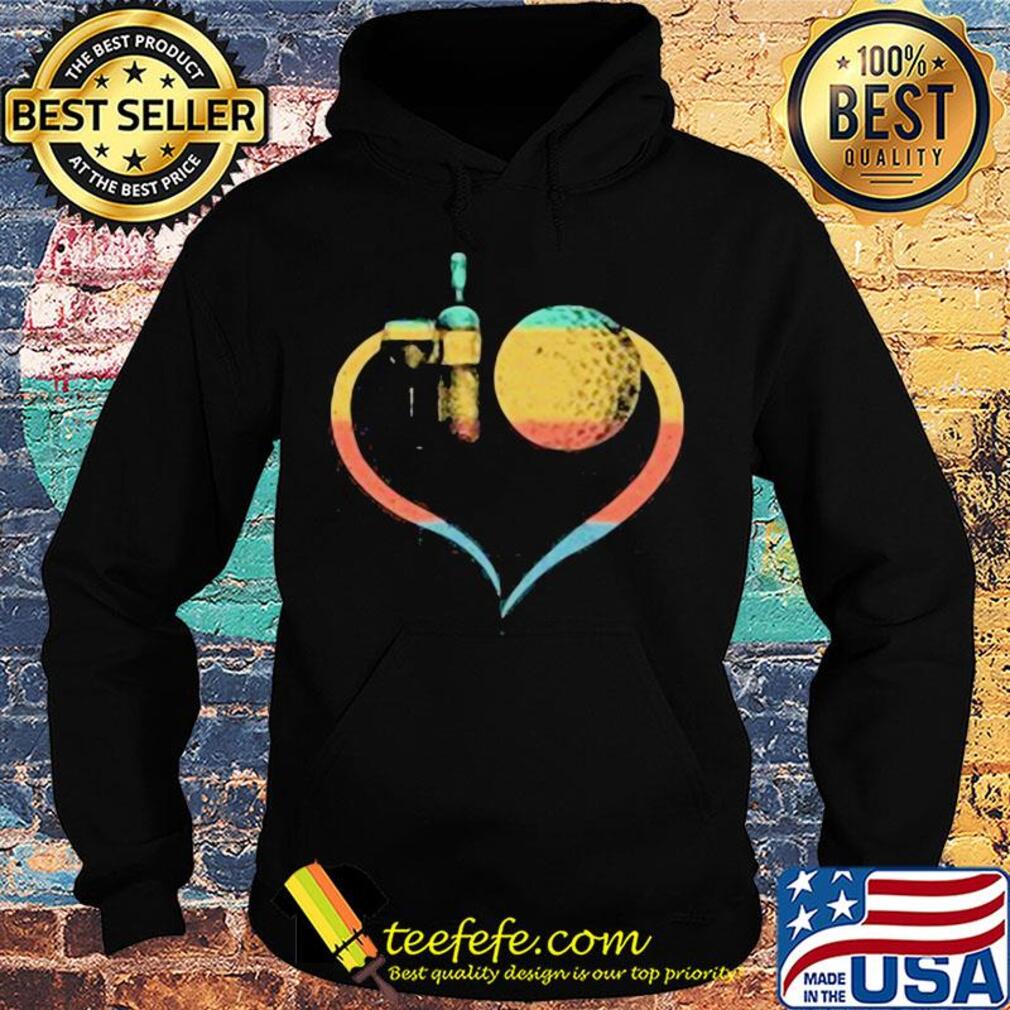 Wine heart golf vintage s Hoodie Wine heart golf vintage s Hoodie