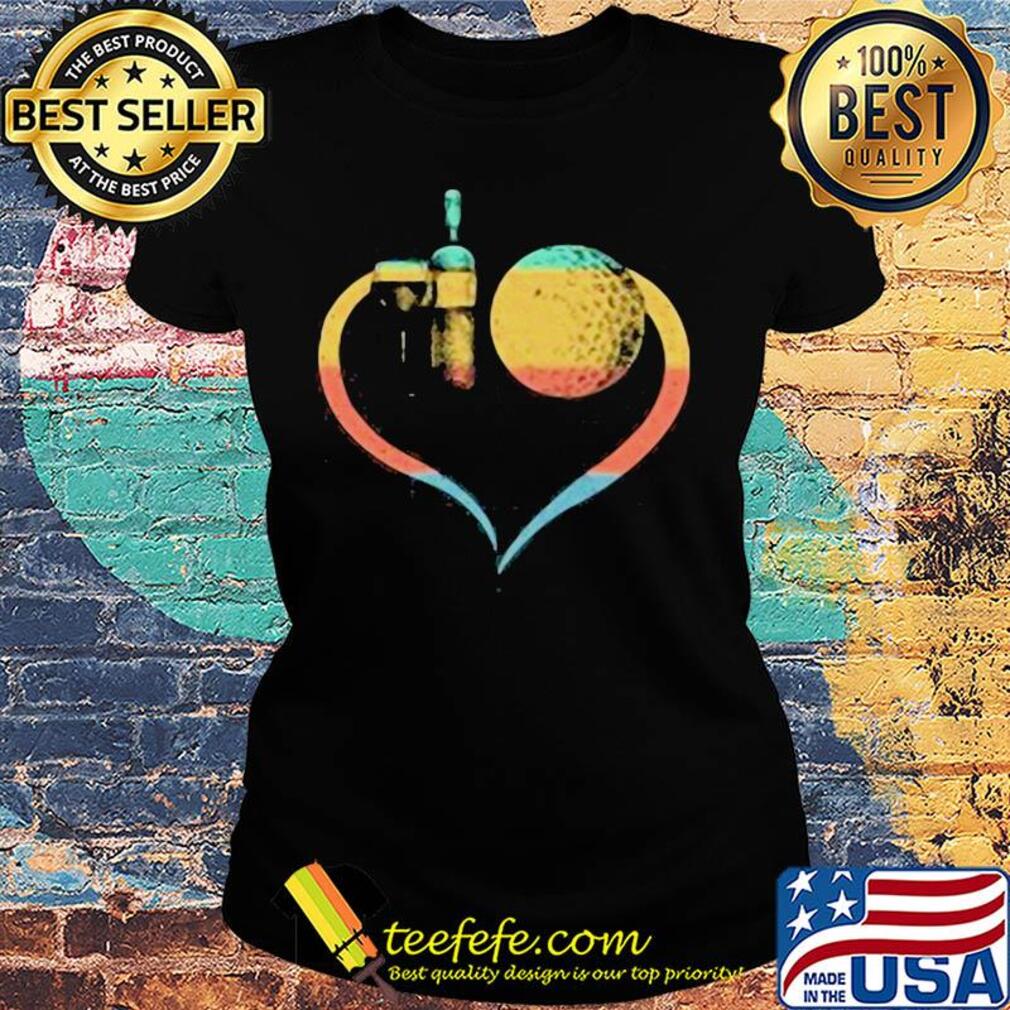 Wine heart golf vintage s Ladies tee Wine heart golf vintage s Ladies tee