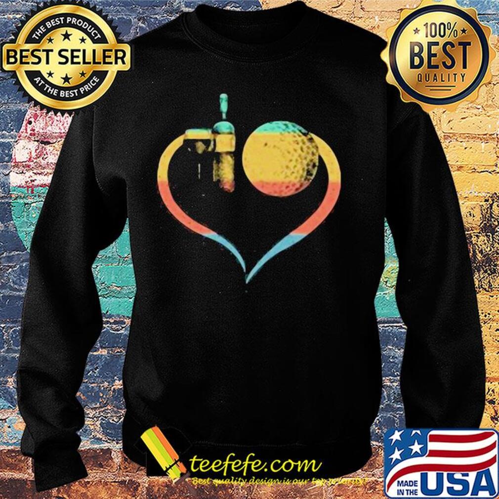 Wine heart golf vintage s Sweater Wine heart golf vintage s Sweater