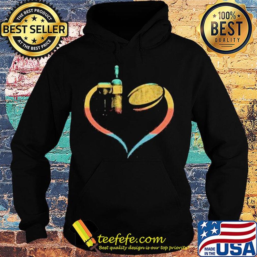 Wine heart rugby vintage s Hoodie Wine heart rugby vintage s Hoodie