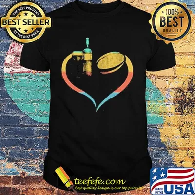 Wine heart rugby vintage shirt