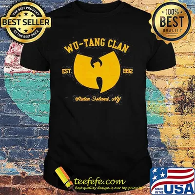 Wu-tang clan est. 1992 staten island new york shirt