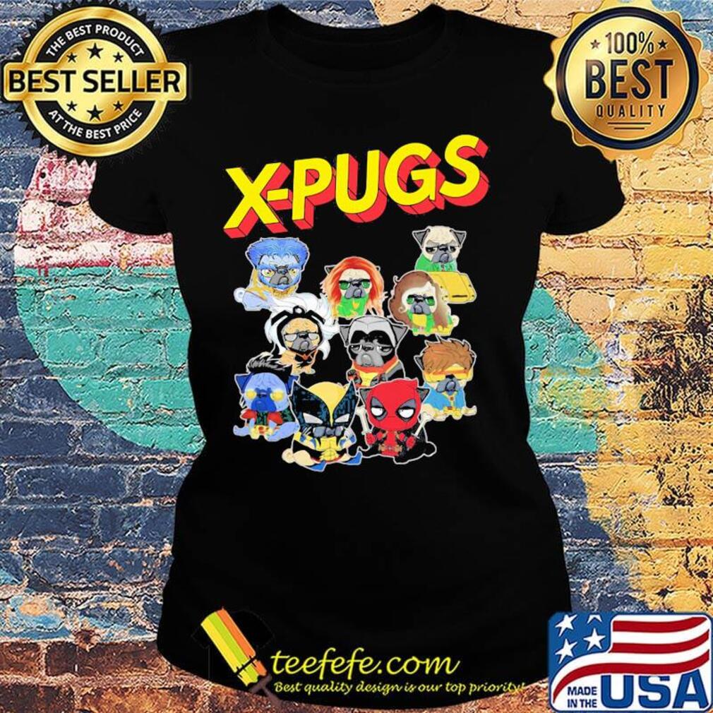 X pugs character cartoon s Ladies tee X pugs character cartoon s Ladies tee