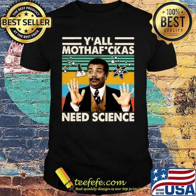 Y'all Motherfkas Need Science vintage retro shirt