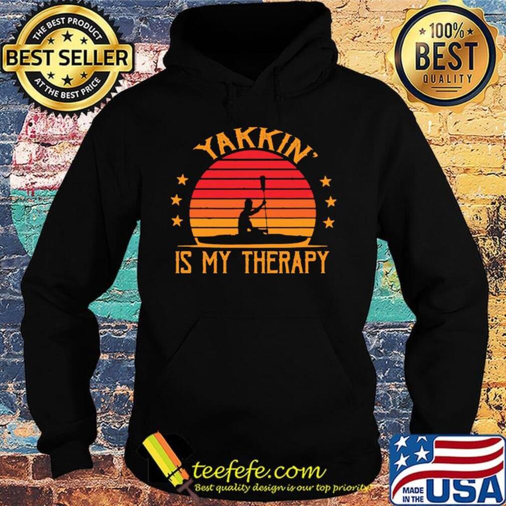 Yakkin is my therapy vintage retro s Hoodie Yakkin is my therapy vintage retro s Hoodie