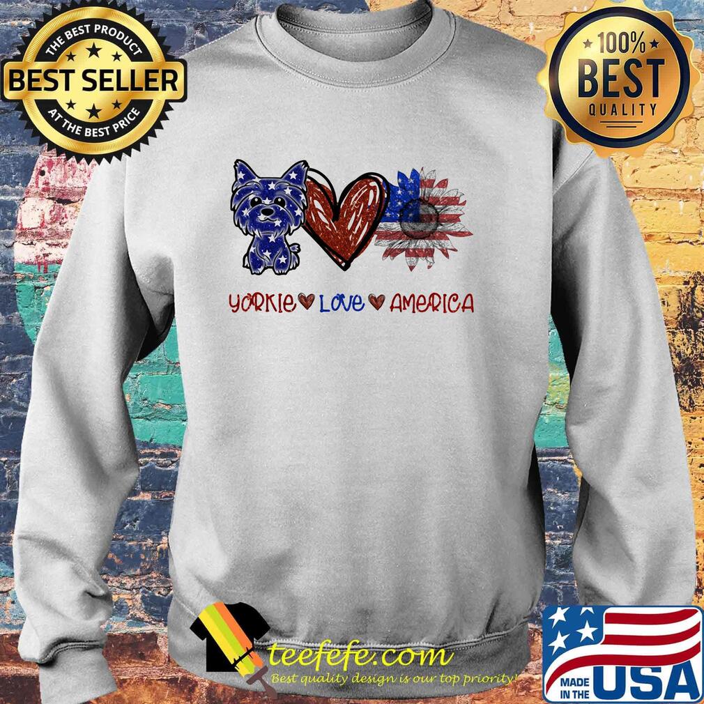 Yorkie love america 4th of july independence day s Sweater Yorkie love america 4th of july independence day s Sweater