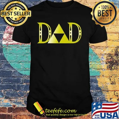 Zelda dad happy father's day shirt