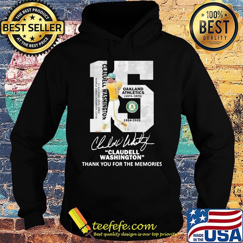 15 Claudell washington thank you for the memories signature s Hoodie 15 Claudell washington thank you for the memories signature s Hoodie