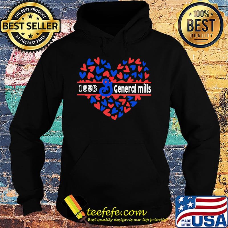 1856 general mills logo hearts s Hoodie 1856 general mills logo hearts s Hoodie