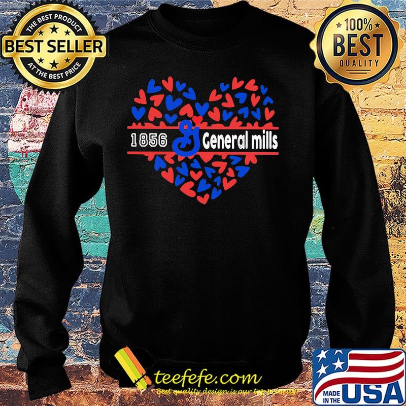 1856 general mills logo hearts s Sweater 1856 general mills logo hearts s Sweater