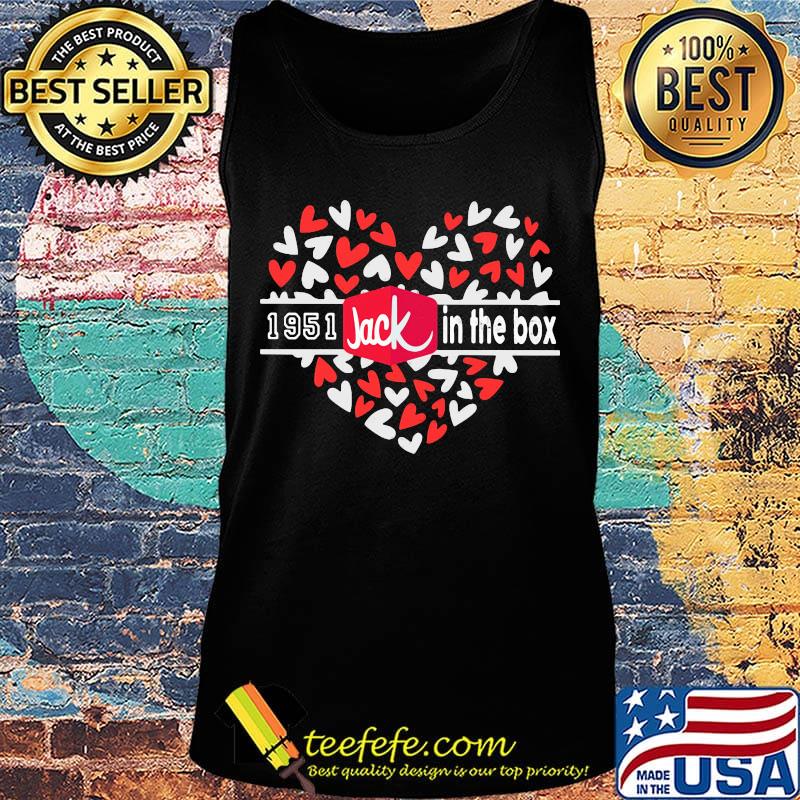 1951 jack in the box logo hearts s Tank top 1951 jack in the box logo hearts s Tank top
