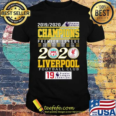 2019 2020 champions premier league 2020 liverpool football club logo shirt