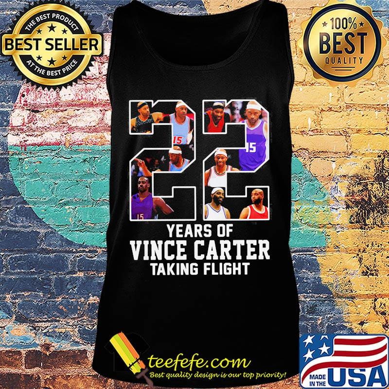 22 year of carter taking flight atlanta basketball legend vince #15 fan s Tank top 22 year of carter taking flight atlanta basketball legend vince #15 fan s Tank top