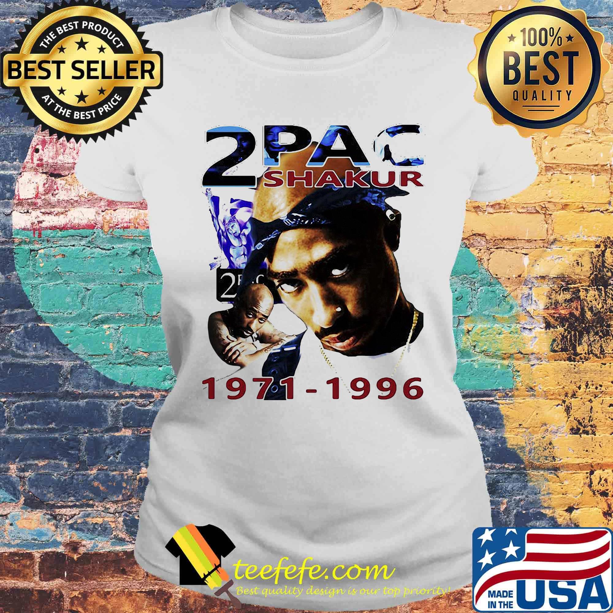 2pac shakur rapper 1971 1996 s Laides tee 2pac shakur rapper 1971 1996 s Laides tee