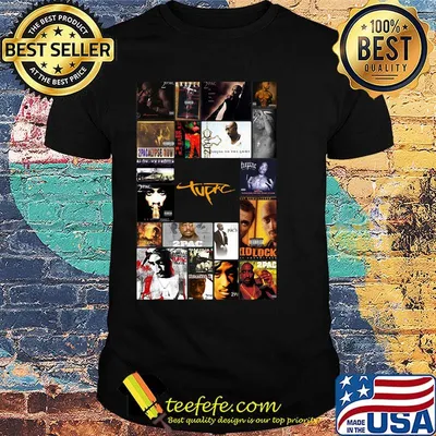 2pac tupac shakur rapper albums posters shirt