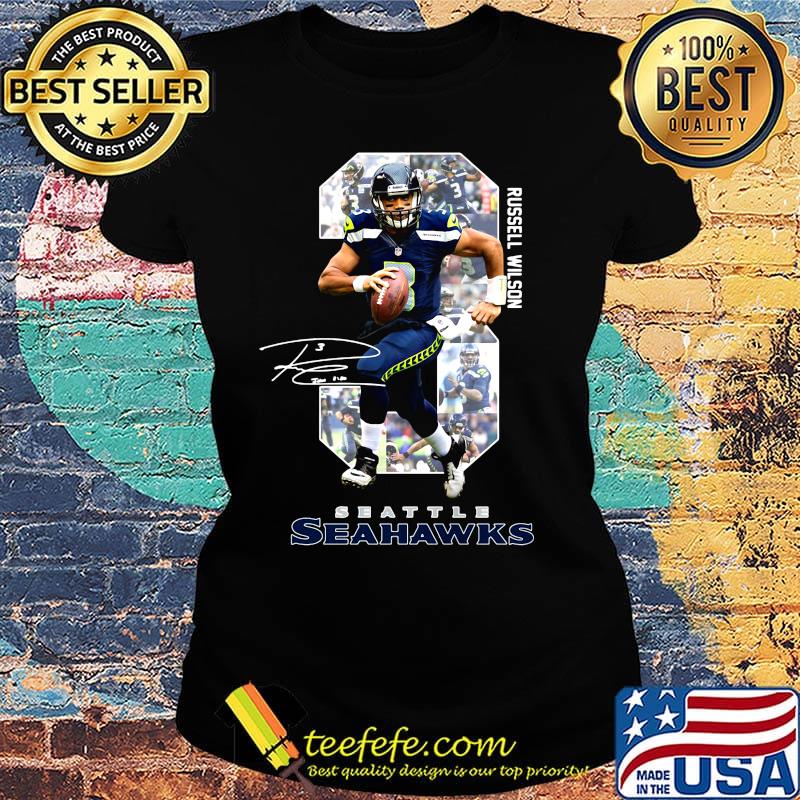 3 russell wilson seattle seahawks signature s Ladies tee 3 russell wilson seattle seahawks signature s Ladies tee