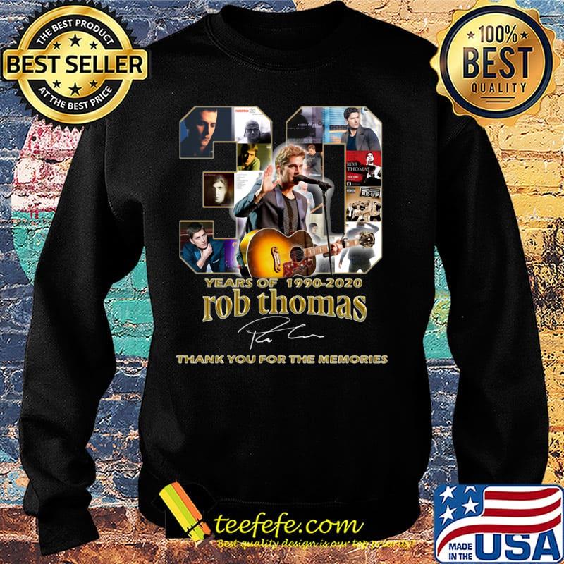 30 years of 1990 2020 rob thomas thank you for the memories signatures s Sweater 30 years of 1990 2020 rob thomas thank you for the memories signatures s Sweater