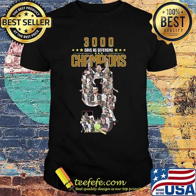300 days as defending champions 9 stars shirt