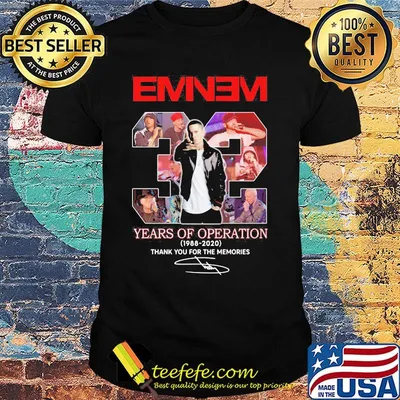 32 years of operation 1988-2020 signature thank you for the memories shirt
